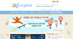 Desktop Screenshot of europass.lv