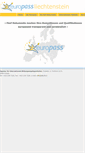 Mobile Screenshot of europass.li