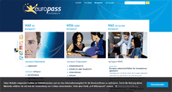 Desktop Screenshot of europass.at